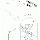 2021 KTM 250 SX Chassis Руль