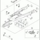 2021 KTM 50 SX Chassis Бугель