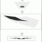 2021 KTM 150 SX Chassis Наклейки
