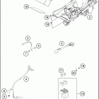 2019 450 XC-F CHASSIS Аккумулятор