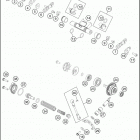 2019 125 SX ENGINE Глушитель