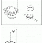 2020 350 XC-F ENGINE Цилиндры