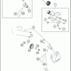 2019 50 SX MINI ENGINE Масляная система