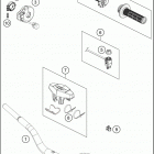 2021 KTM SXE-5 Chassis Руль