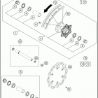 2020 250 SX CHASSIS Переднее колесо