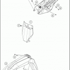 2020 300 XC TPI CHASSIS Обтекатель , крылья