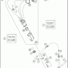 2021 KTM 150 XC-W TPI Chassis Топливный насос