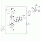 2020 150 SX ENGINE Мощностной клапан