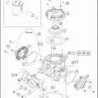 2021 KTM 85 SX Engine Цилиндры