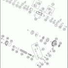 2021 KTM 125 XC Engine Глушитель
