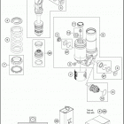 2020 SX-E 5 CHASSIS Амортизатор в разборе