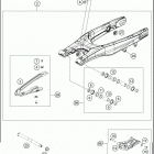 2020 250 SX CHASSIS Бугель