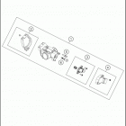 2020 250 XC-W TPI ENGINE Корпус Дросселя