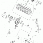 2021 KTM 85 SX Engine Сцепление