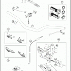 2020 250 XC TPI CHASSIS Руль