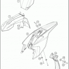 2021 KTM 50 SX Chassis Обтекатель , крылья