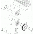 2020 250 XC-F ENGINE Сцепление