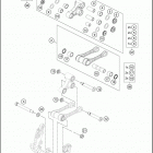 2021 KTM 250 XC-F Chassis Соединение рычагов