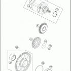 2020 250 XC-F ENGINE Электрический стартер