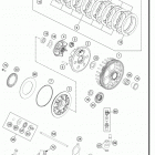 2020 350 EXC-F ENGINE Сцепление