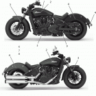 SCOUT SIXTY ALL OPTIONS (N21MSA11/MSB11) Body, emblems  /  decals - n21msa11  /  msb11 all ...