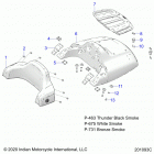 ROADMASTER DARK HORSE (N21TKDBB) Body, trunk lid and backrest asm. - n21tkdbb all o...