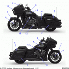 CHALLENGER DARK HORSE (N21LCDRR) Body, decals  /  emblems - n21lcdrr all options (9...