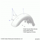 SPRINGFIELD DARK HORSE (N21TJDBB/TJDDB) Body, fender, front - n21tjdbb  /  n21tjddb (20120...