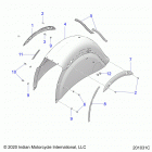 CHIEFTAIN STANDARD 111 (N21TCBAA) Body, fender, rear - n21tcbaa all options (201031c...