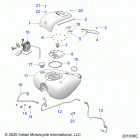 CHIEFTAIN STANDARD 111 (N21TCBAA) Fuel system, fuel tank asm. - n21tcbaa all options...
