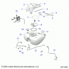CHIEF VINTAGE DARK HORSE 111 (N21TVDAA/TVDCA) Fuel system, fuel tank asm. - n21tvdaa  /  n21tvdc...