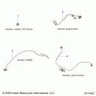 CHIEF VINTAGE DARK HORSE 111 (N21TVDAA/TVDCA) Electrical, wire harness 2 - n21tvdaa  /  n21tvdca...