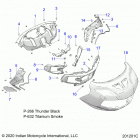 CHALLENGER STANDARD (N21LCBRR) Body, fairing asm 1 - n21lcbrr all options (201201...