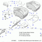 ROADMASTER DARK HORSE (N21TKDBB) Body, trunk base mounting asm. - n21tkdbb all opti...