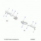 SCOUT SIXTY ALL OPTIONS (N21MSA11/MSB11) Chassis, footpegs - n21msa11  /  msb11 all options...