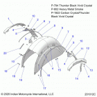 CHIEFTAIN ELITE (N21TCEBB) Body, fender, rear - n21tcebb all options (201012c...