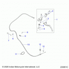 CHIEFTAIN STANDARD 111 (N21TCBAA) Controls, clutch lever and cable - n21tcbaa all op...