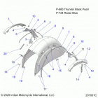 CHIEFTAIN PREMIUM (N21TCABB) Body, fender, rear - n21tcabb all options (201001c...