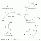 SPRINGFIELD DARK HORSE (N21TJDBB/TJDDB) Electrical, wire harness 2 - n21tjdbb  /  n21tjddb...