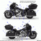 ROADMASTER CLASSIC (N21TRABB) Body, emblems  /  decals - n21trabb all options (9...