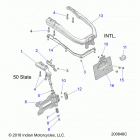 SCOUT BOBBER SIXTY ALL OPTIONS (N20MTA11/MTB11) Chassis, license plate holder - n20mta11  /  mtb11...