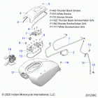 CHALLENGER DARK HORSE (N21LCDRR) Fuel system, fuel tank asm. - n21lcdrr all options...