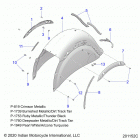 CHIEF VINTAGE PREMIUM 111 (N21TVAAA/TVACA) Body, fender, rear - n21tvaaa  /  n21tvaca all opt...