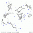 CHIEFTAIN STANDARD 111 (N21TCBAA) Chassis, frame asm. - n21tcbaa all options (200939...