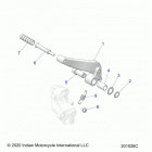 SCOUT BOBBER SIXTY ALL OPTIONS (N21MTA11/MTB11) Brakes, brake pedal - n21mta11  /  mtb11 all optio...