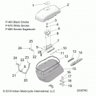SCOUT SIXTY ALL OPTIONS (N20MSA11/MSB11) Body, saddlebag asm. - n20tjdbb all options (20057...