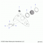 CHIEF VINTAGE DARK HORSE 111 (N21TVDAA/TVDCA) Electrical, instrument cluster - n21tvdcaa  /  n21...