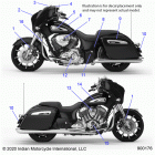 CHIEFTAIN PREMIUM (N21TCABB) Body, emblems  /  decals - n21tcabb all options (9...
