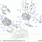 CHALLENGER LIMITED (N21LCARR) Engine, cylinder head, camshaft and valve asm. - n...