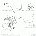 CHALLENGER STANDARD (N21LCBRR) Electrical, wire harness 2 - n21lcbrr all options ...